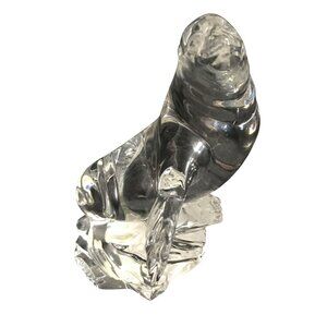 Wonders Of The Wild Seal Sea Lion Made In Germany 24% Lead Crystal 5”Tall